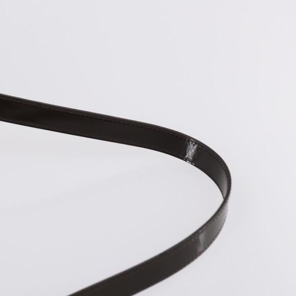 GUCCI Hand Bag Patent Leather Brown - Picture 8 of 13